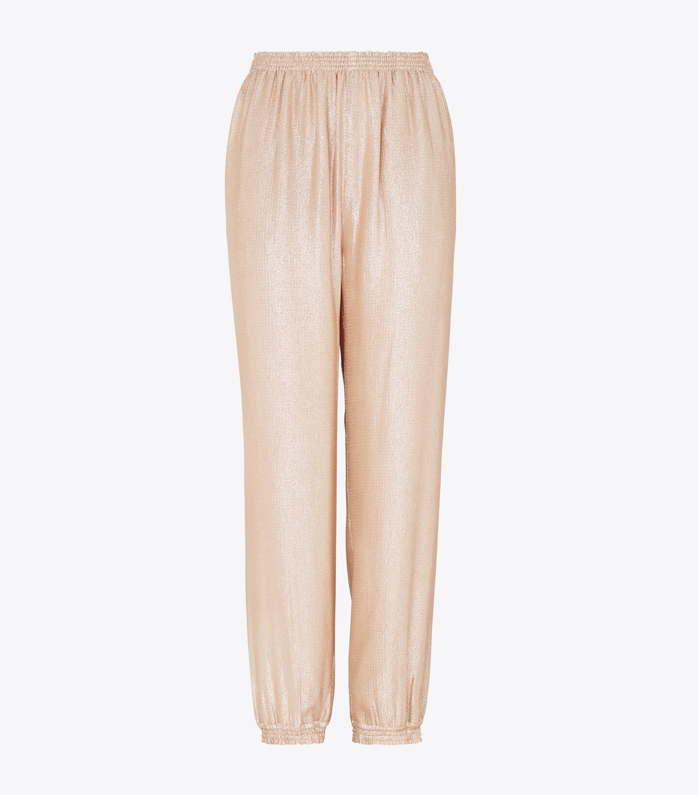 Lurex Elastic-Waist Pant