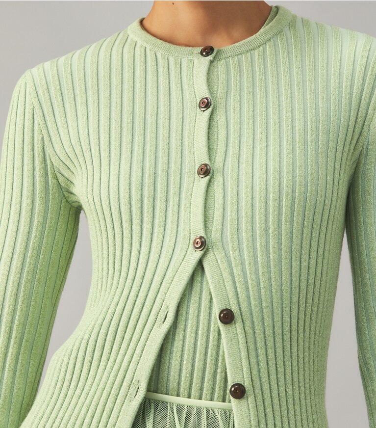 Mint cardigan store sweater