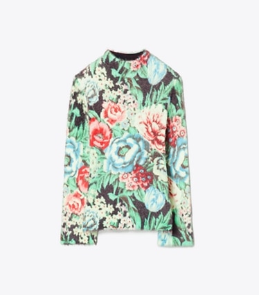 Tory Burch designer maglioni Maglione stampato in Multi Floral front