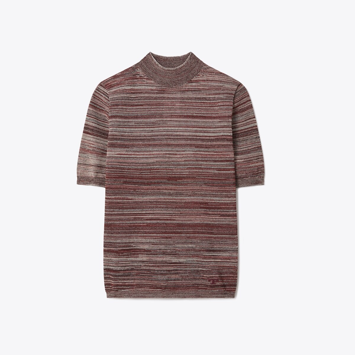 Marled Mock-Neck: Women's Designer 