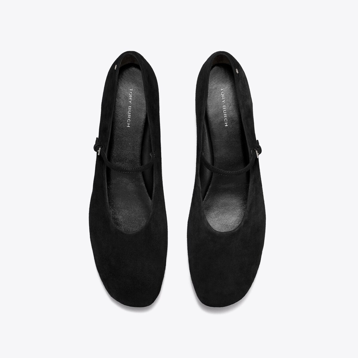 フラットシューズ Tory Burch FW25 'Mary Jane' ballet flats (166106 001) mary-jane-ballet-overhead.