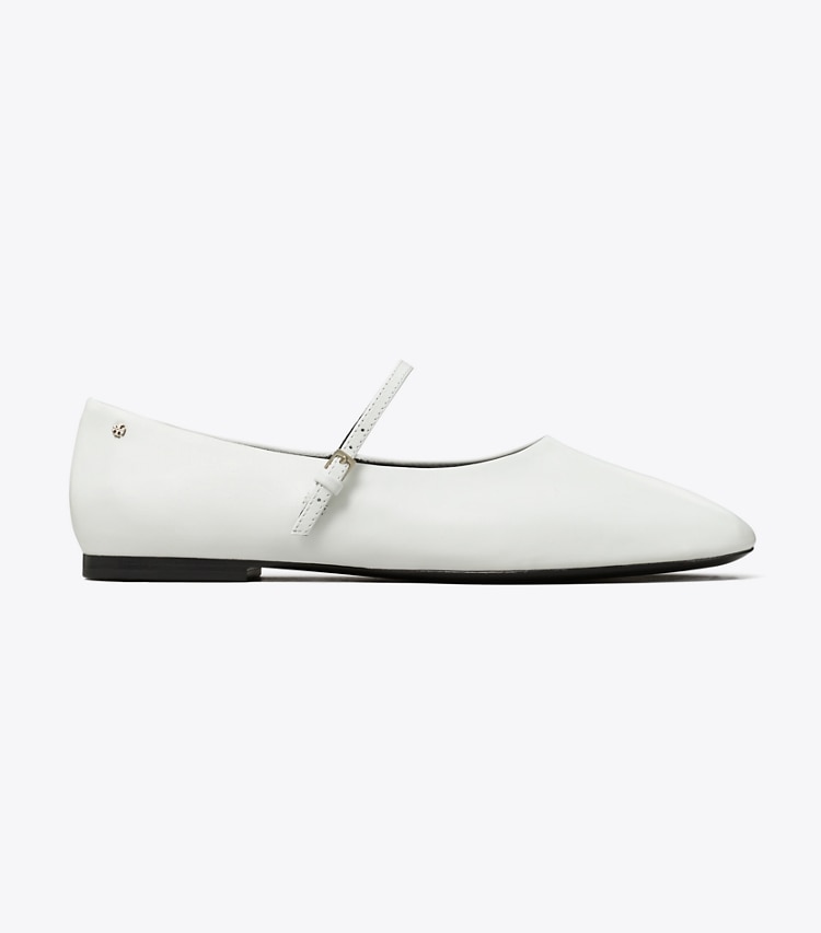 Tory Burch designer flats Mary Jane Ballet in CLOUD side