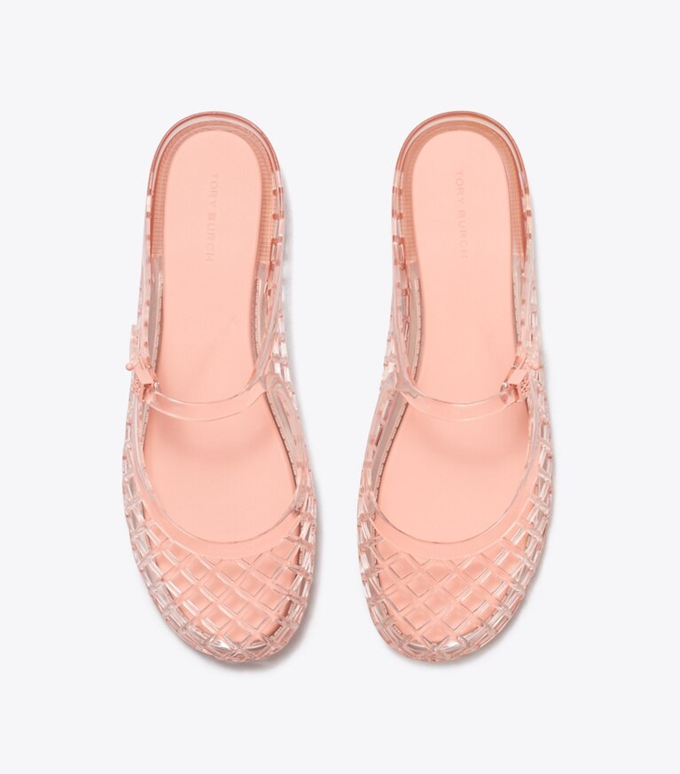 Tory Burch designer sandali Mary Jane Jelly Mellow in PINK QUARTZ / PINK QUARTZ superiore