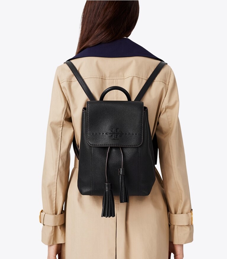 Tory burch best sale black backpack