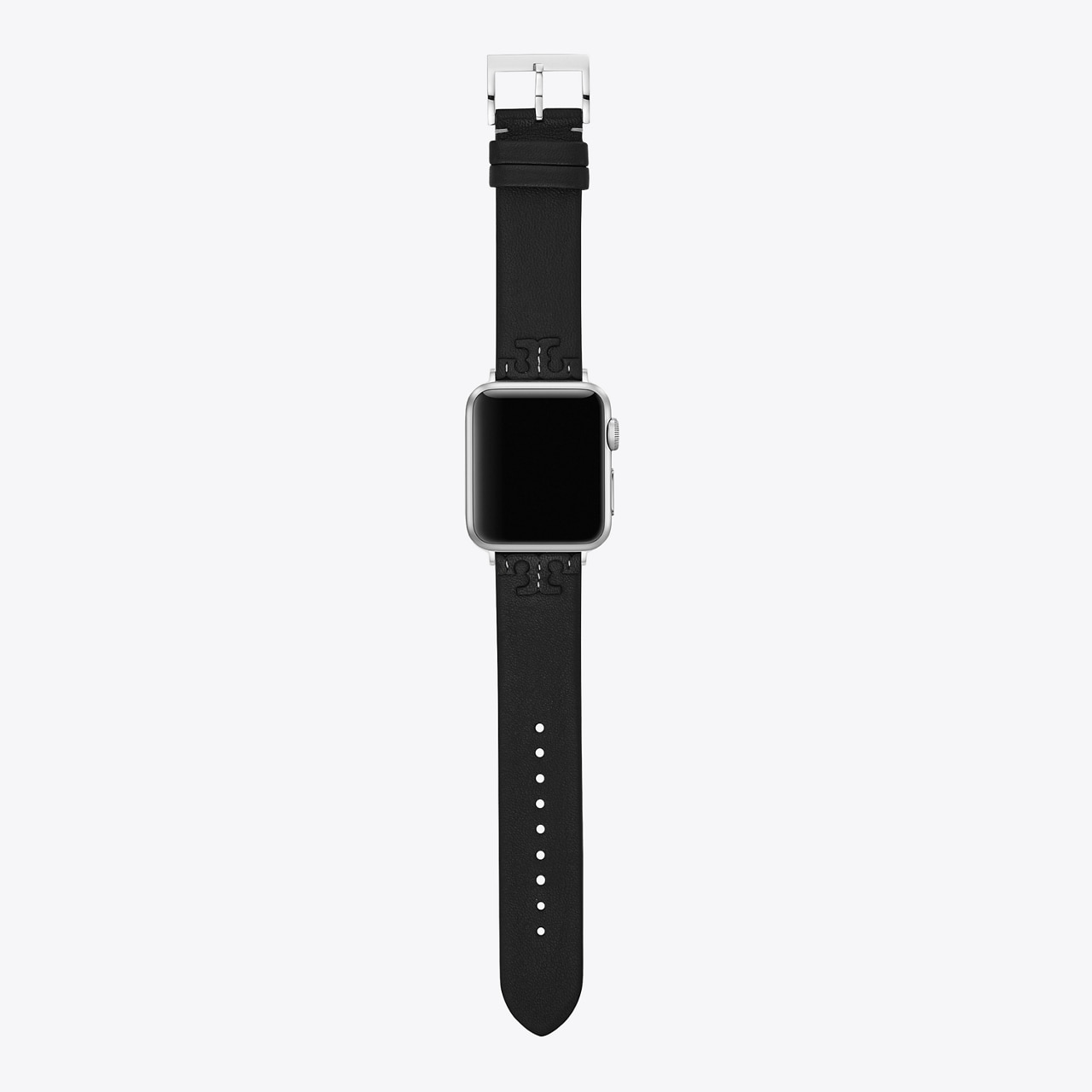 Miller Band for Apple Watch®, Black Leather, 42 MM – 44 MM: Women's  Designer Watches Tory Track Smart Watches