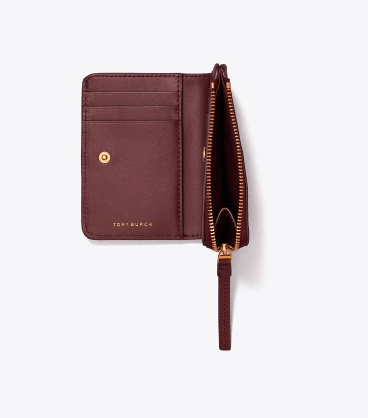 Tory Burch designer wallets McGraw Bi-Fold Wallet in Muscadine additional