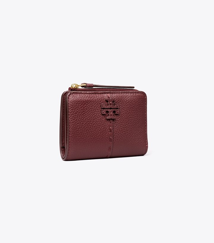 Tory Burch Mcgraw Wallet Leather Crossbody Bag Tiramisu