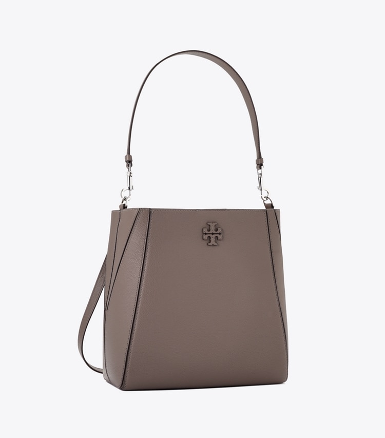 Tory Burch designer ホーボーバッグ マックグロー バケットバッグ in Wild Mushroom angle