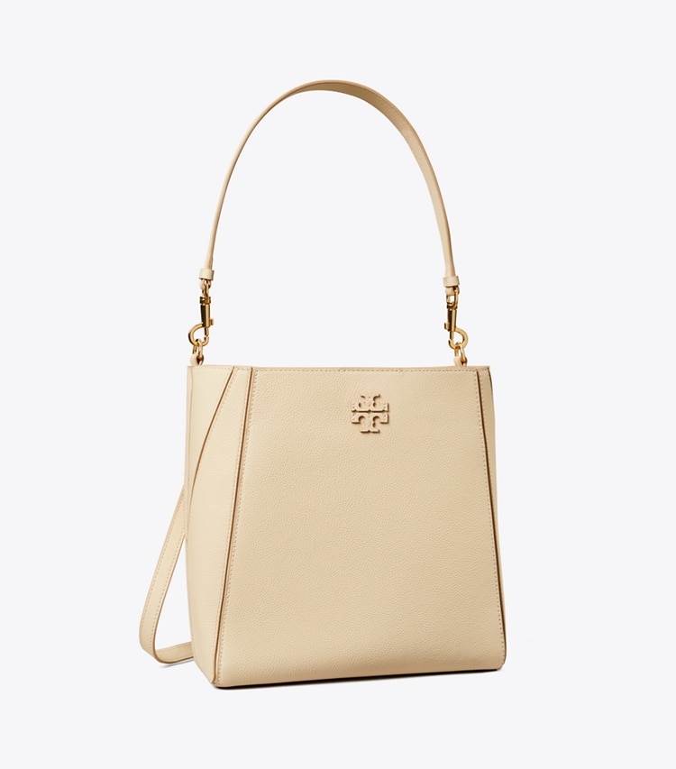 Tory Burch designer ホーボーバッグ マックグロー バケットバッグ in BRIE angle