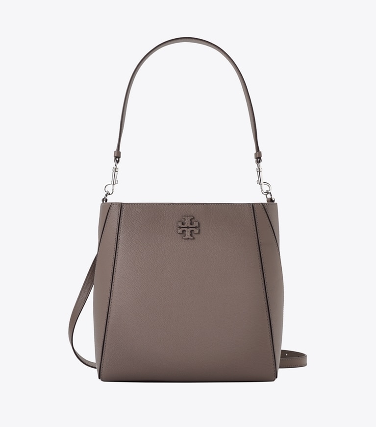 Tory Burch designer ホーボーバッグ マックグロー バケットバッグ in Wild Mushroom front