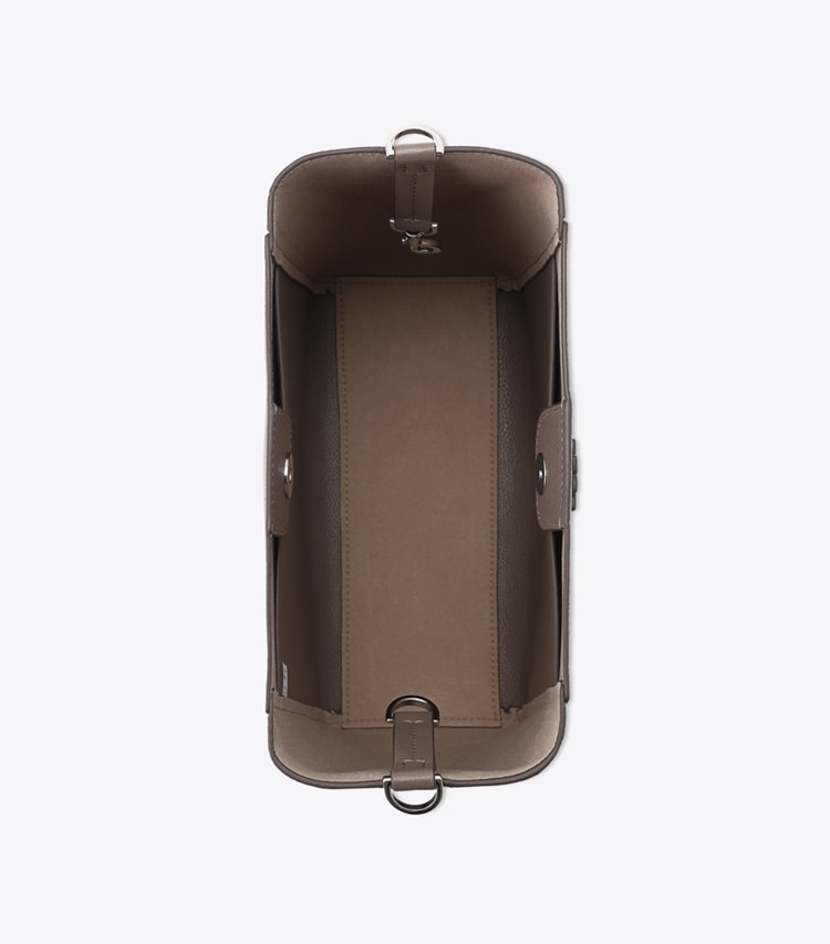 Tory Burch designer ホーボーバッグ マックグロー バケットバッグ in Wild Mushroom オーバーヘッド