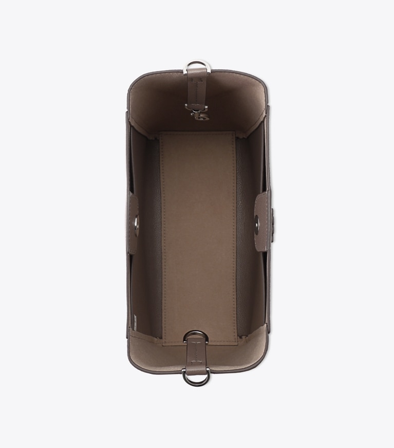Tory Burch designer ホーボーバッグ マックグロー バケットバッグ in Wild Mushroom オーバーヘッド