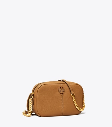 Tory Burch designer crossbody bags McGraw Camera Bag in Tiramisu angle