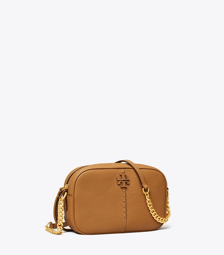 Tory Burch designer crossbody bags McGraw Camera Bag in Tiramisu angle