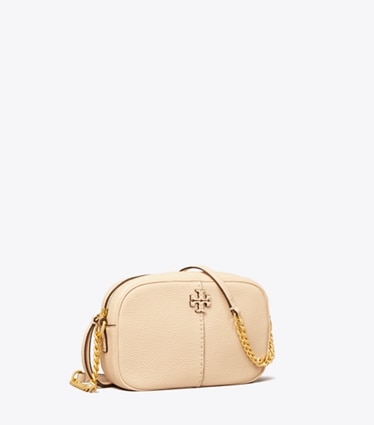 Tory Burch designer crossbody bags McGraw Camera Bag in BRIE angle