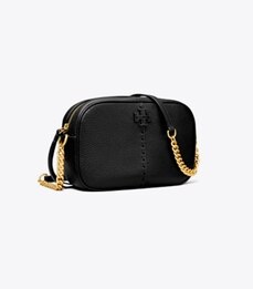 Tory burch mcgraw hot sale camera bag black