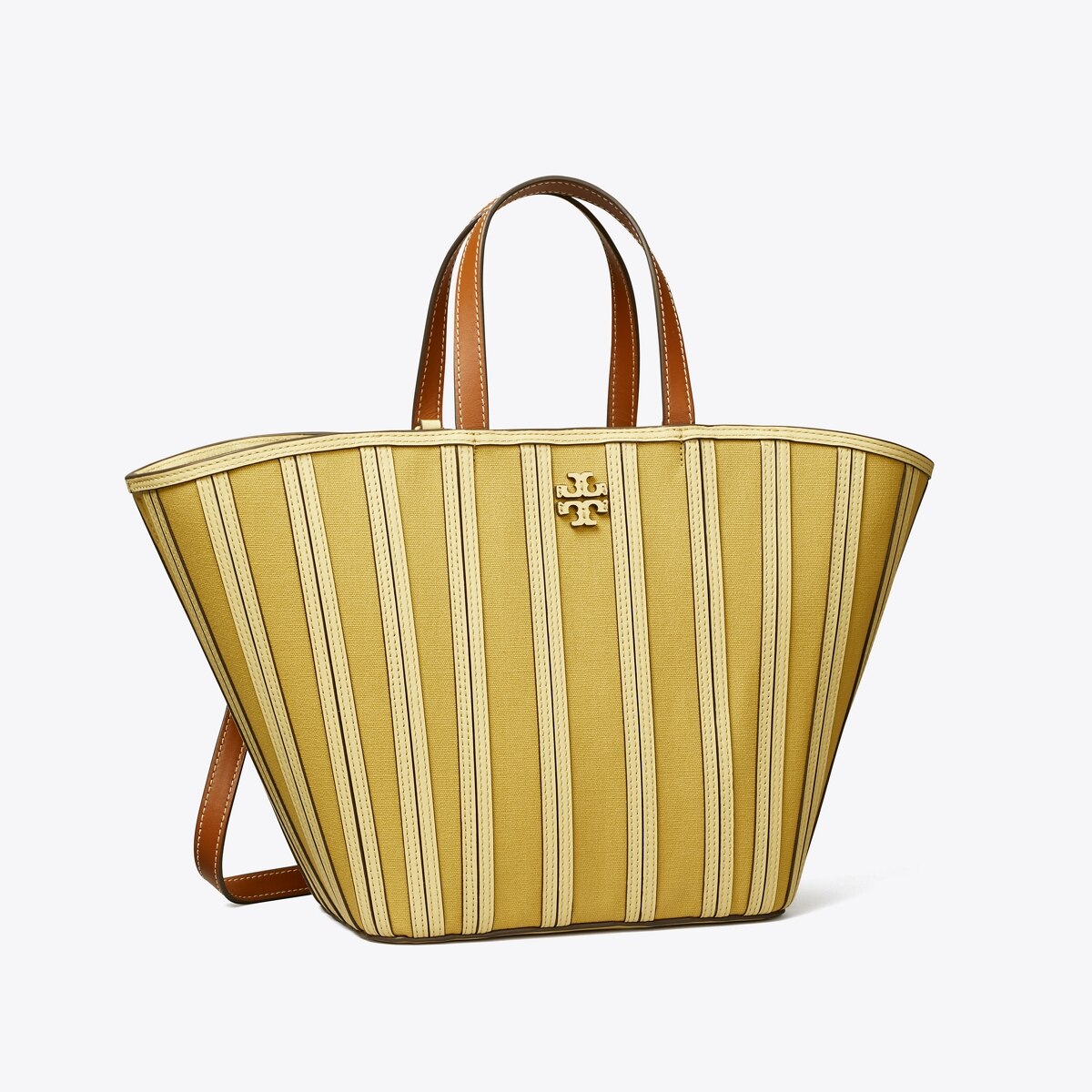 Tory Burch McGraw Canvas Bucket Bag