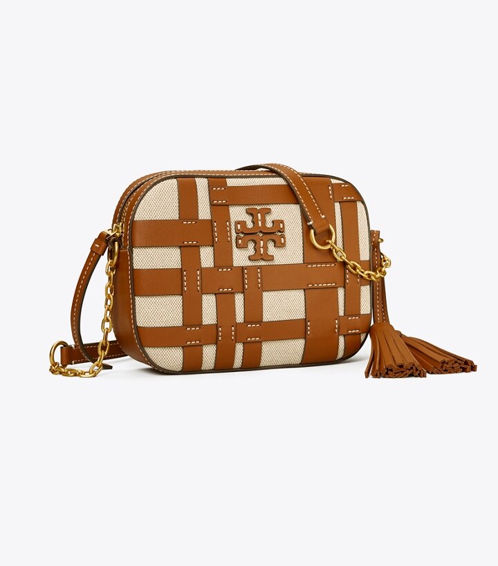 mcgraw canvas woven satchel