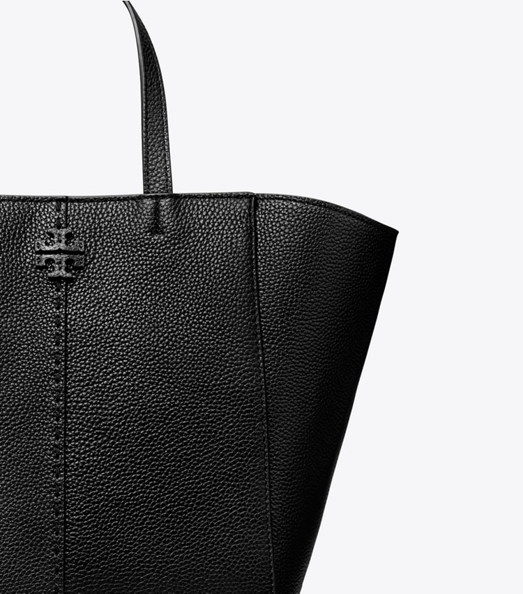Tory Burch designer satchels McGraw Carryall in Black detail