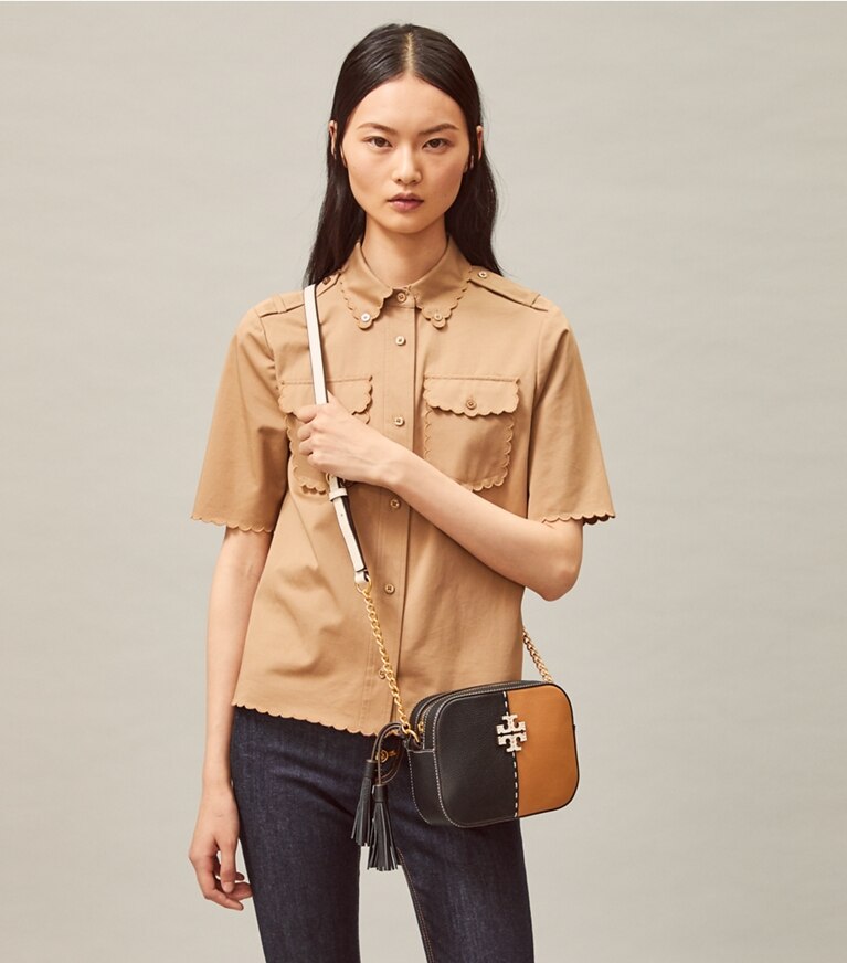 McGraw Color Block Camera Bag Women s Designer Crossbody Bags