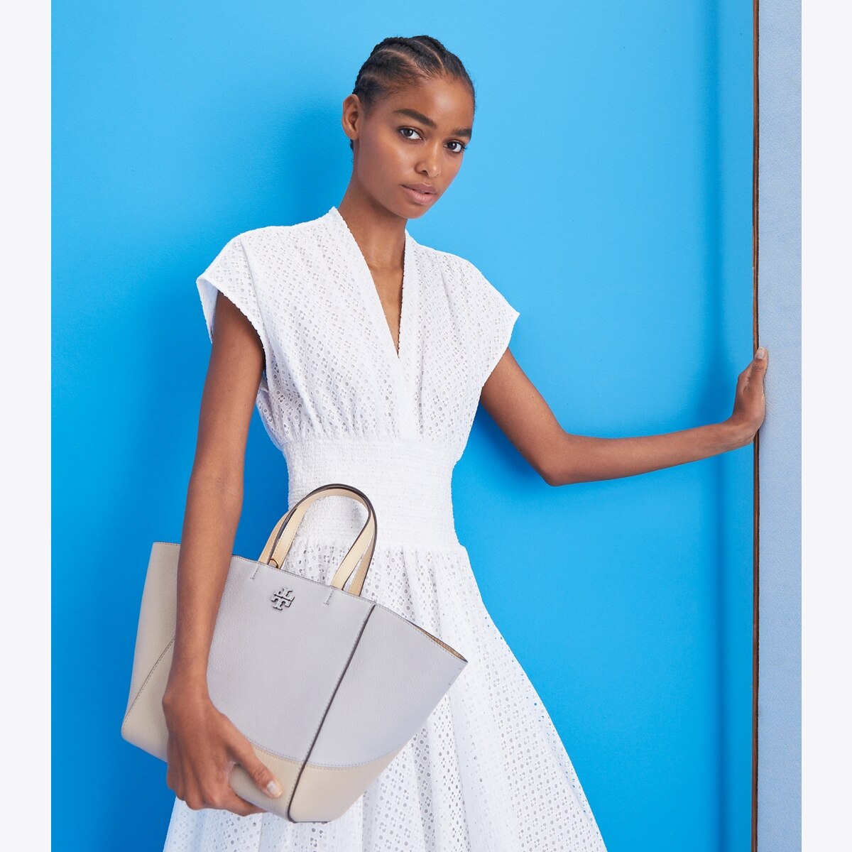 McGraw Colorblock Carryall: Women's Designer Satchels | Tory