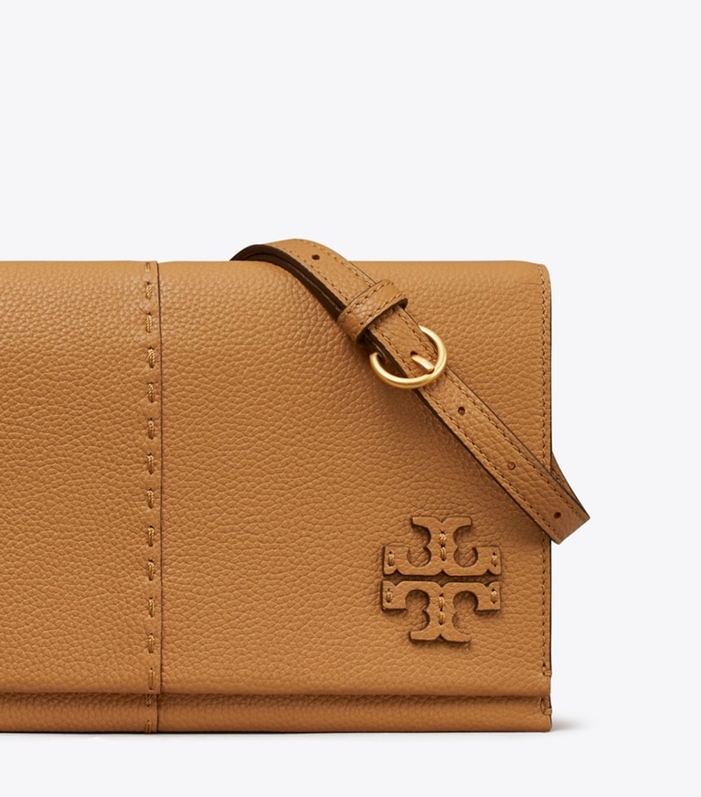 Tory Burch designer crossbody bags McGraw Crossbody in Tiramisu angle
