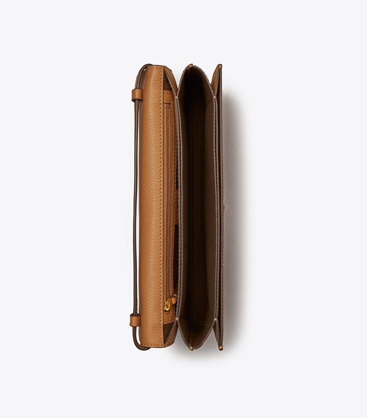 Tory Burch designer crossbody bags McGraw Crossbody in Tiramisu overhead