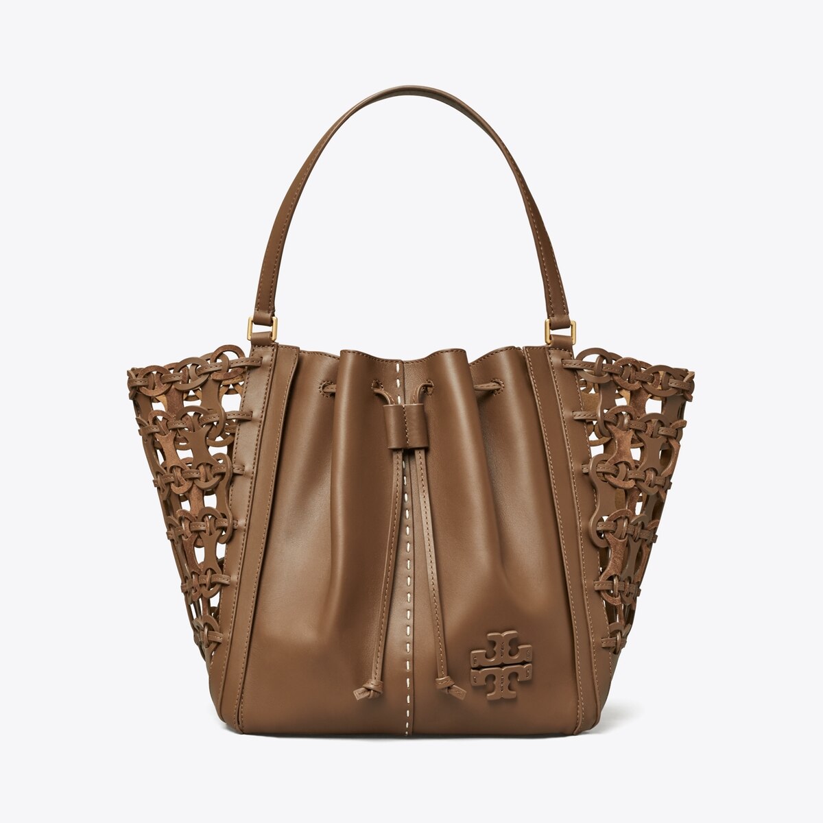 Tory Burch☆ MCGRAW MINI DRAGONFLY SATCHEL [正規品/関税込] Tory Burch McGraw Dragonfly mini bag for Women - Beige in