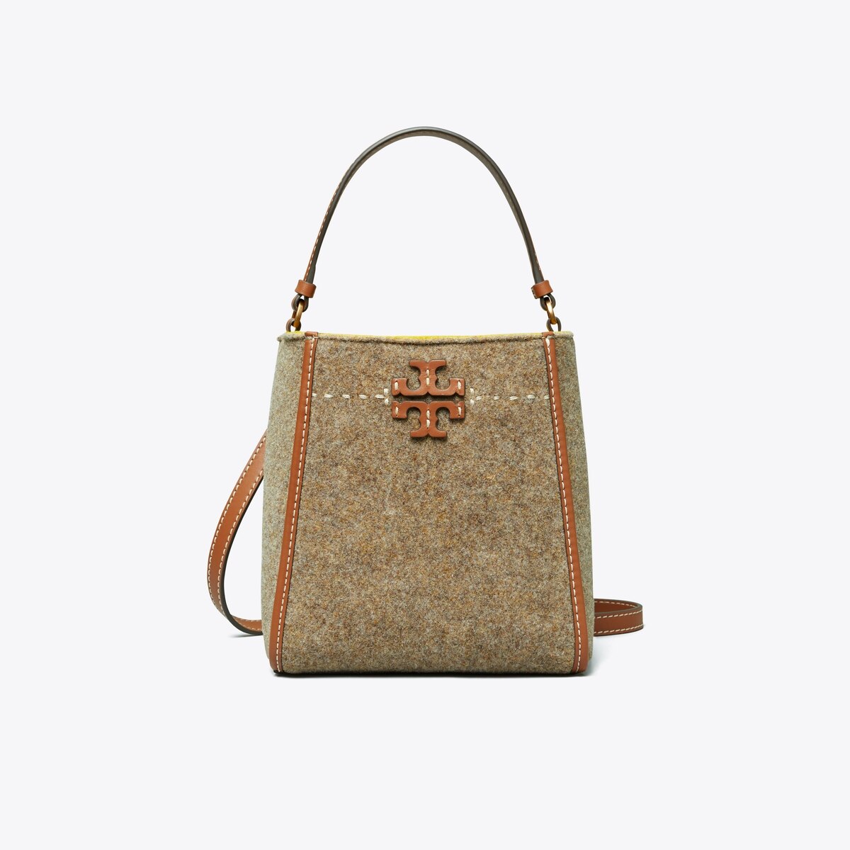 McGraw Felt Small Bucket Bag: Women's Designer Crossbody