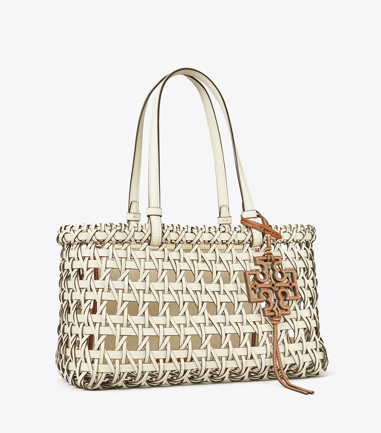 Tory burch clearance mcgraw tote gold