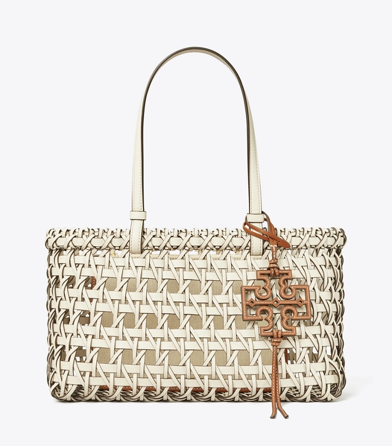 Tory burch 2024 gold mcgraw tote