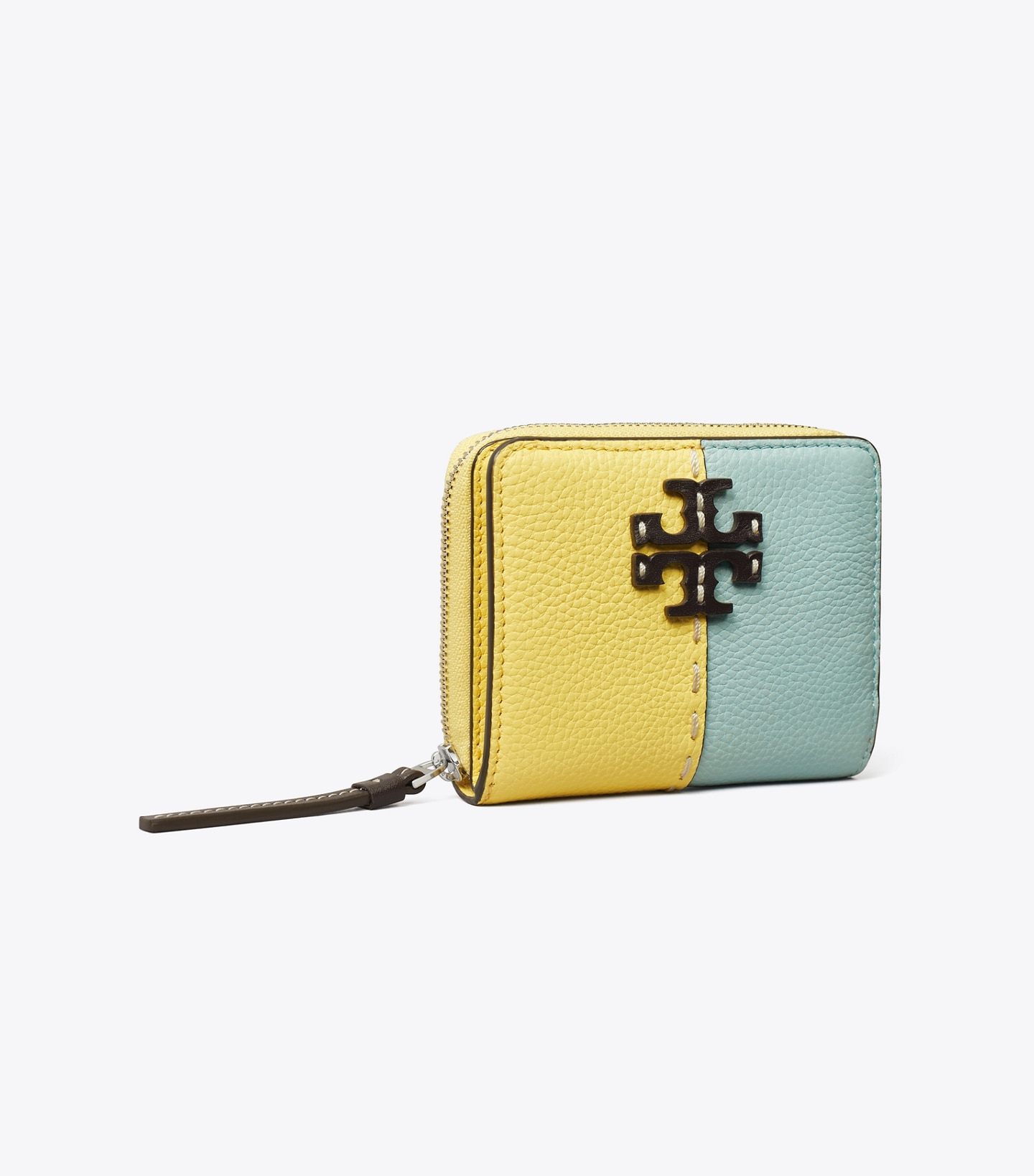 McGraw Pebbled Colorblock Bi-Fold Wallet