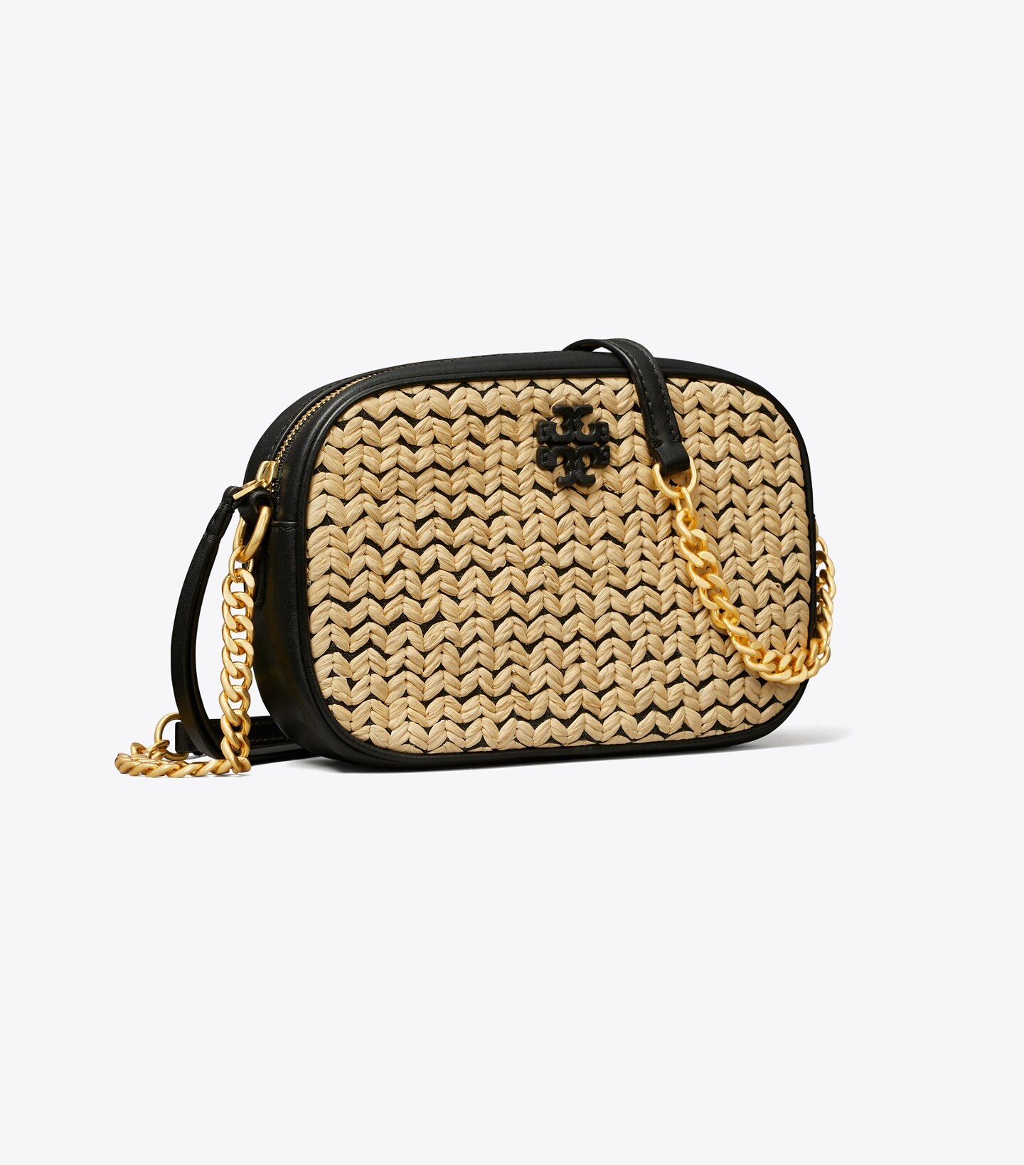 McGraw Raffia Camera Bag