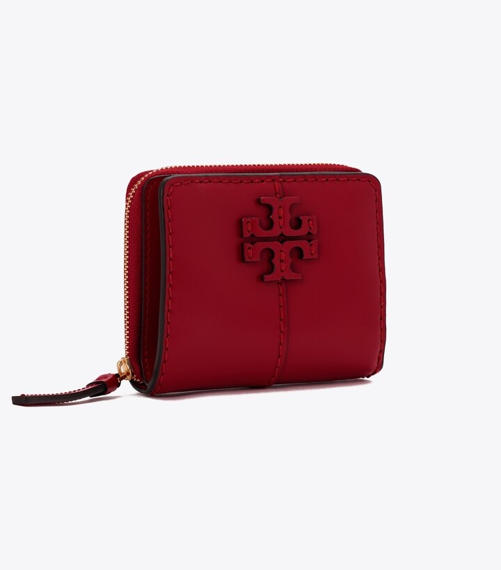 McGraw Spazzolato Bi-Fold Wallet: Women's Designer Wallets | Tory Burch
