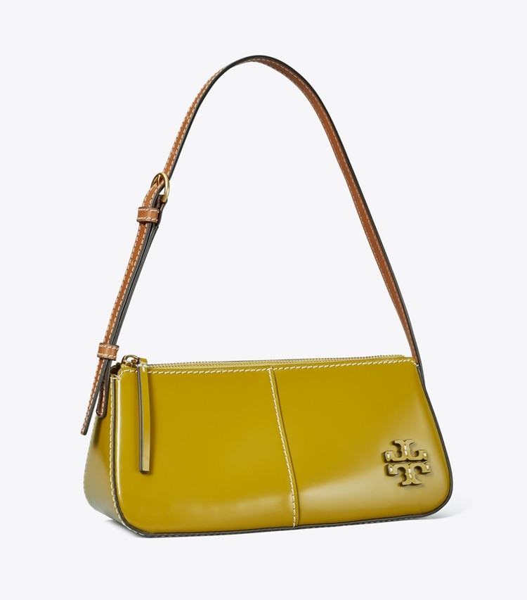 Tory Burch designer shoulder bags McGraw Spazzolato Wedge in ISLAND PALM angle