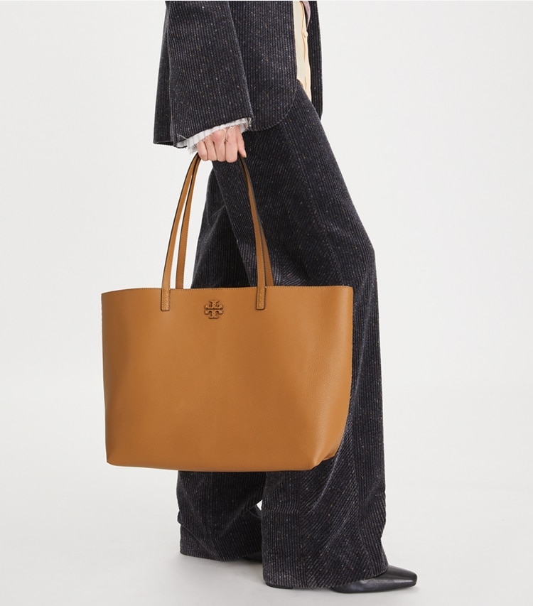 Tory Burch Women's McGraw Shopping Bag - Brown - Totes