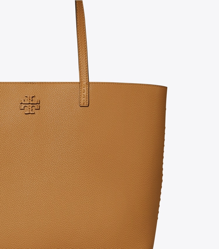 Tory Burch designer tote bags McGraw Tote in Tiramisu detail