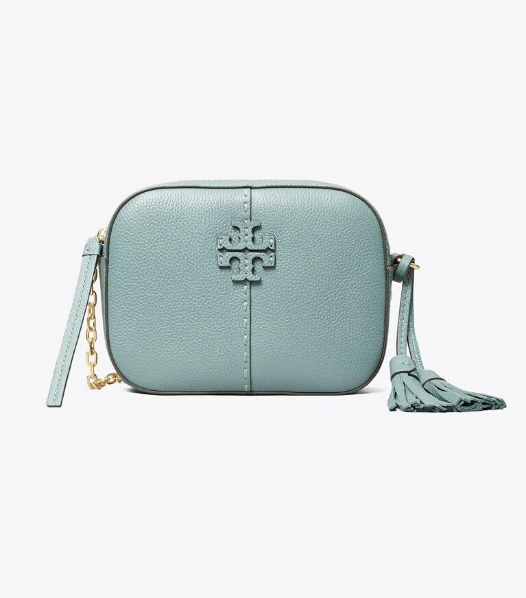 Tory Burch designer crossbody bags McGraw Umhängetasche in ARCTIC angle