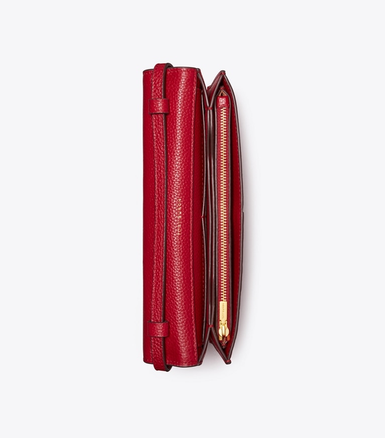 Tory Burch designer ミニバッグ マックグロー ウォレット クロスボディバッグ in TORY RED angle