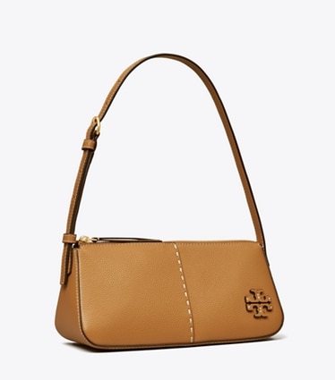 Tory Burch designer shoulder bags McGraw Wedge in Tiramisu angle