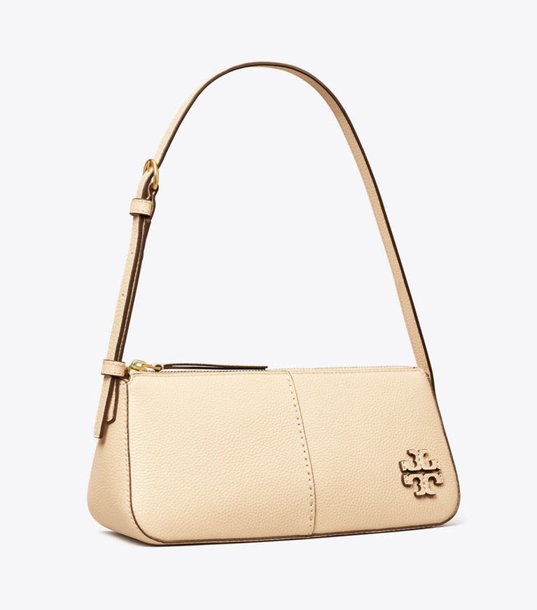 Tory Burch designer shoulder bags McGraw Wedge in BRIE angle