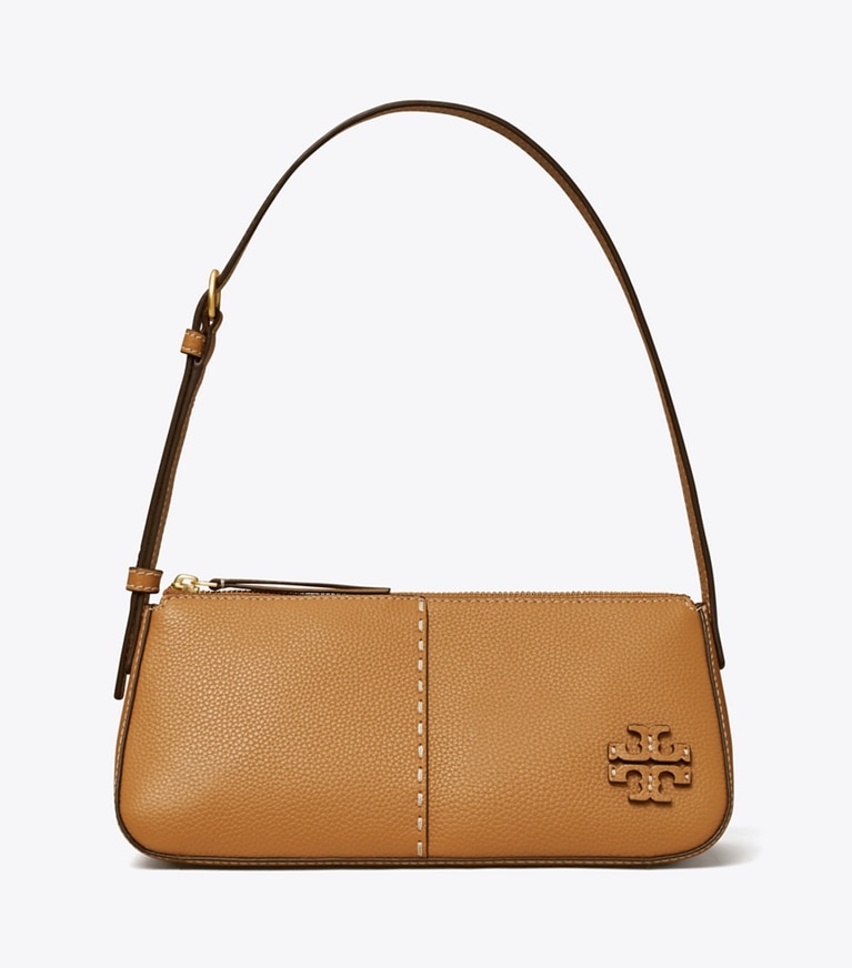 Tory Burch designer shoulder bags McGraw Wedge in Tiramisu angle