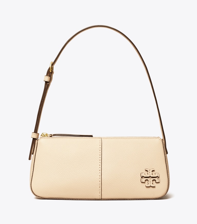 Tory Burch designer shoulder bags McGraw Wedge in BRIE angle