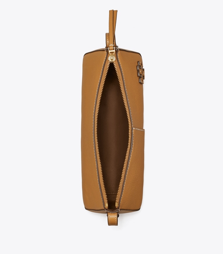 Tory Burch designer shoulder bags McGraw Wedge in Tiramisu angle
