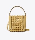 mcgraw embossed small bucket bag