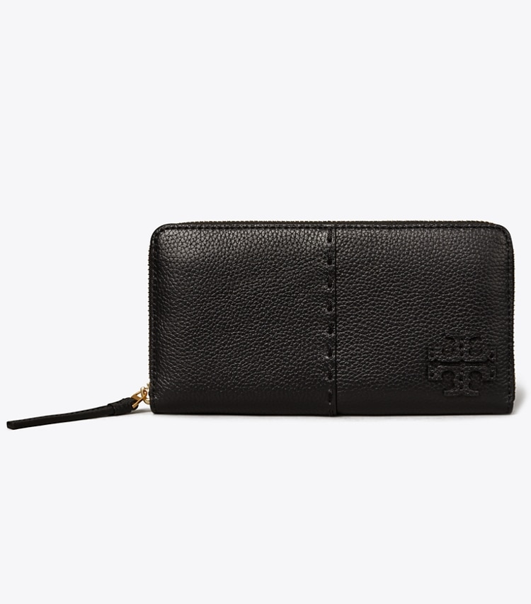 McGraw Zip Continental Wallet: Women's Designer Wallets | Tory Burch