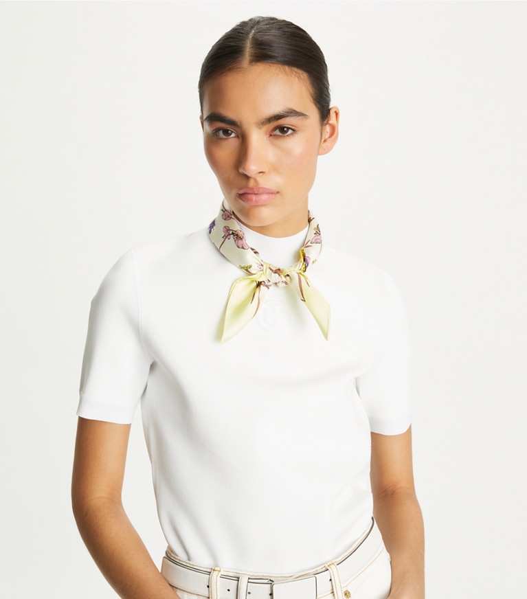 Meadow Silk Neckerchief: Women's Designer Scarves