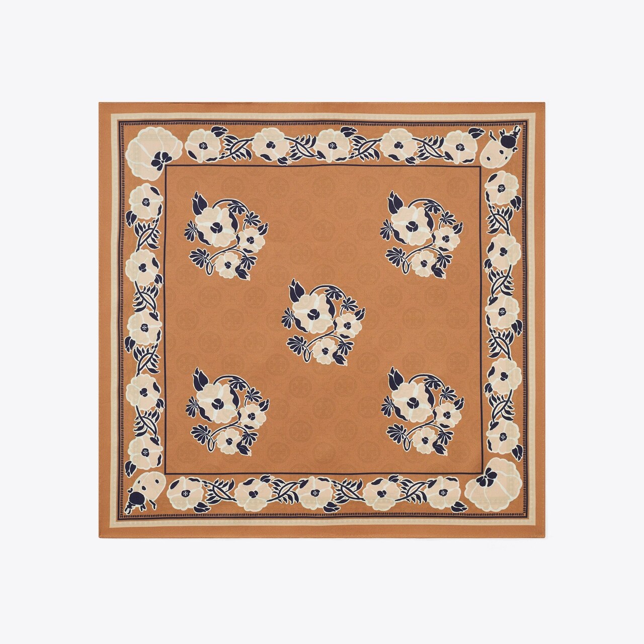 Tory Burch Women's Blurry Floral Silk Scarf