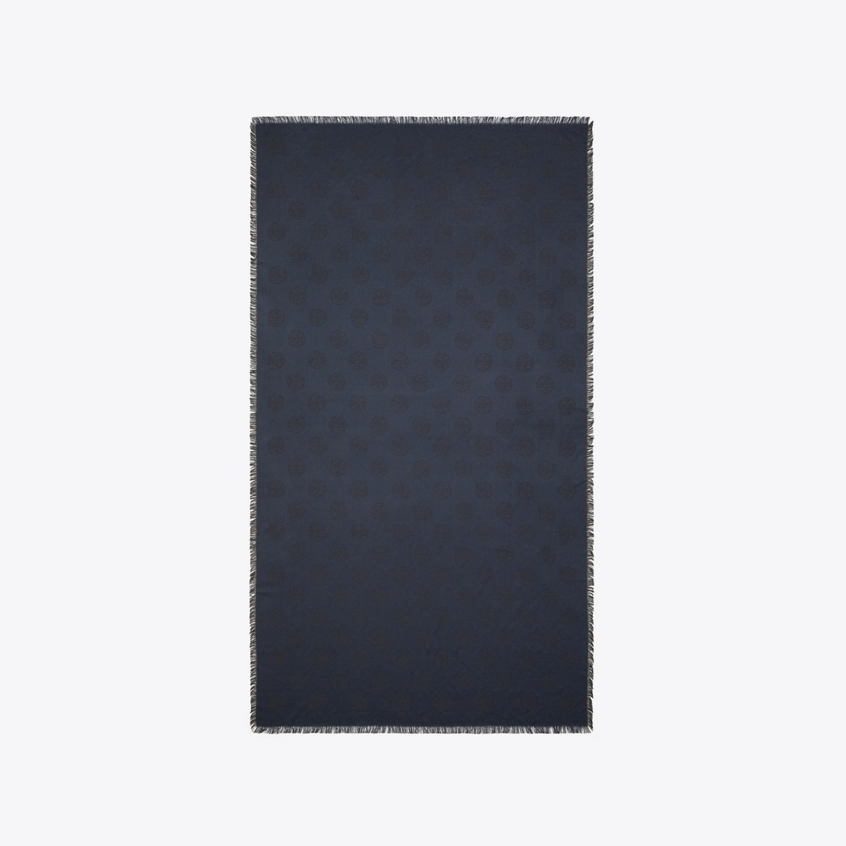 【TORY BURCH】LOGO JACQUARD TRAVELER スカーフ88570 Tory Burch Logo Jacquard Traveler Scarf In Classic Camel