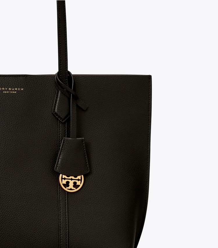 Tory Burch designer トートバッグ ペリー ミディアム トート in Black ディテール